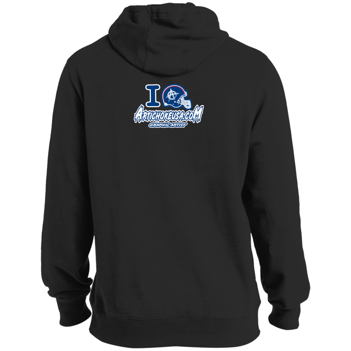 ArtichokeUSA Custom Design. I Helmet NY. Fan Art. Ultra Soft Pullover Hoodie