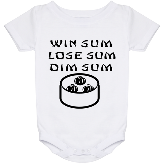 ArtichokeUSA Custom Design. WIN SUM. LOSE SUM. DIM SUM. Baby Onesie 24 Month
