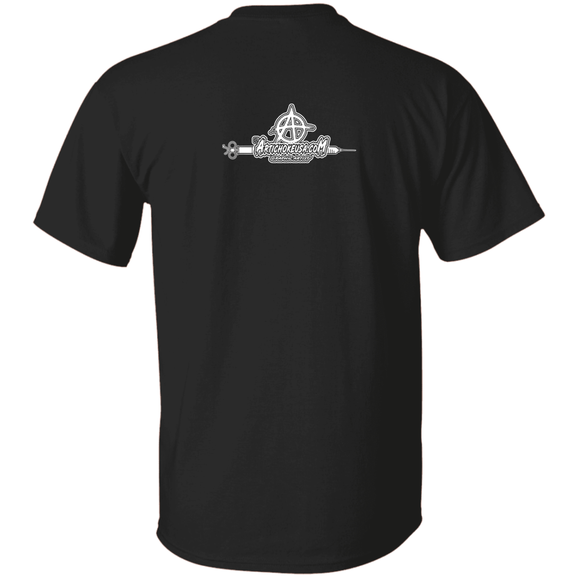 ArtichokeUSA Custom Design. Vaccinated AF (and fine). Youth 5.3 oz 100% Cotton T-Shirt
