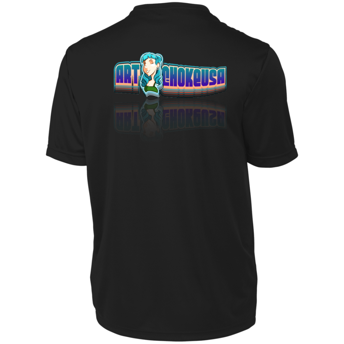 ArtichokeUSA Characters and Fonts. "Shelly" Let’s Create Your Own Design Today. Men's Moisture-Wicking Tee