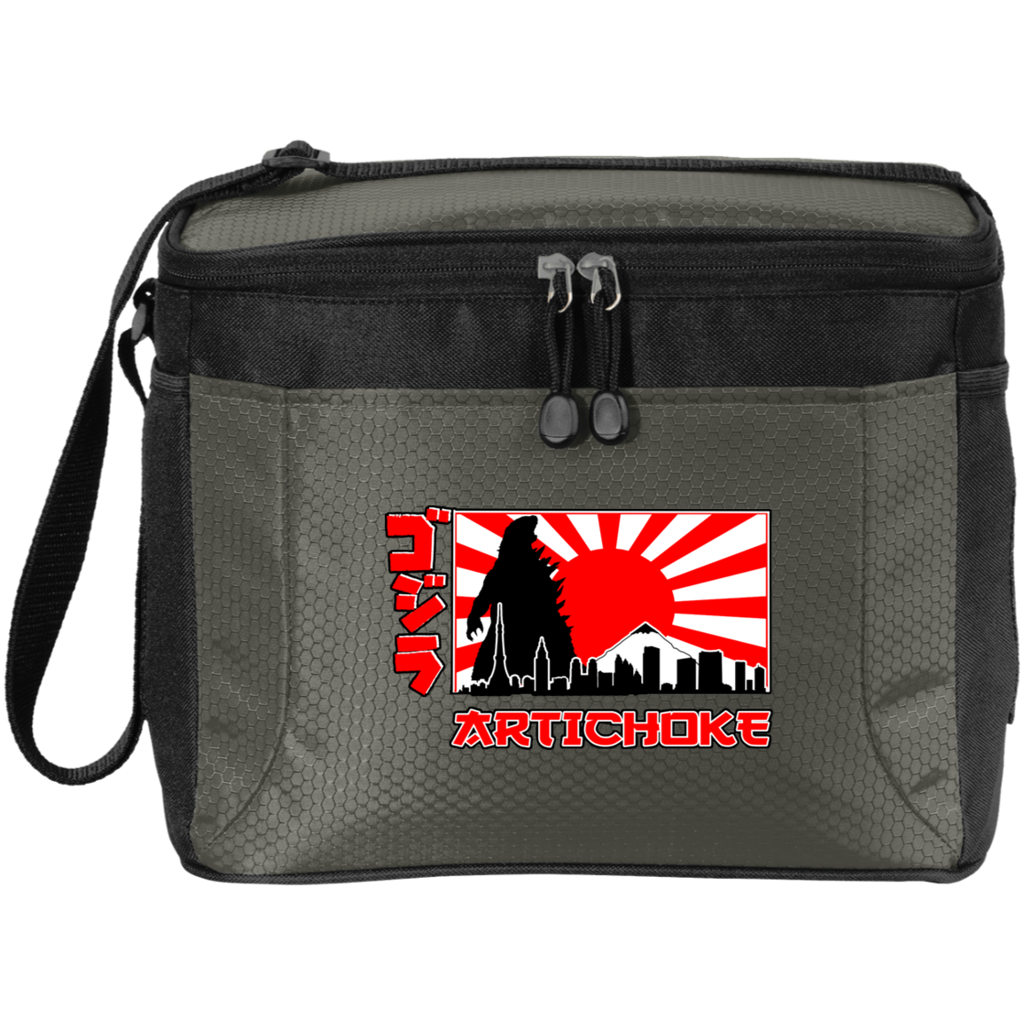 ArtichokeUSA Custom Design. Fan Art Godzilla/Mecha Godzilla. 12-Pack Cooler