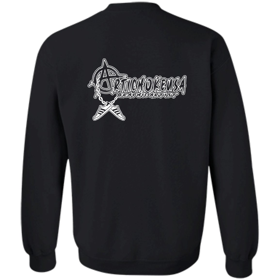 ArtichokeUSA Custom Design. Straight Outta Old School. The GOATs of Rap. Fan Art. Crewneck Pullover Sweatshirt