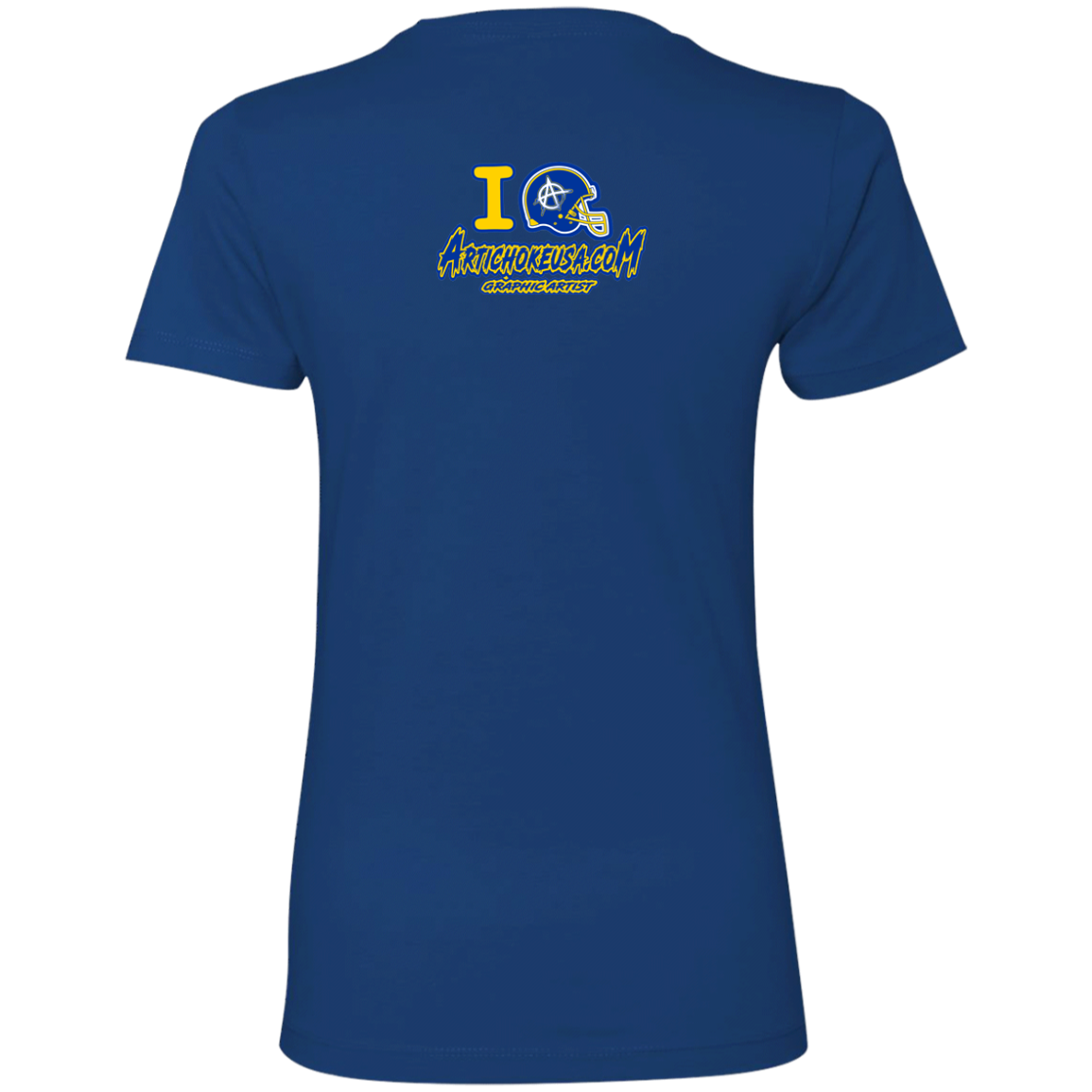 ArtichokeUSA Custom Design. Los Ramgeles. Fan Art. Ladies' Boyfriend T-Shirt