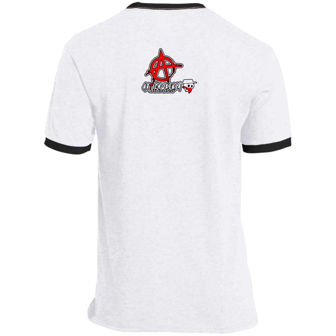 ArtichokeUSA Custom Design. Social Distancing. Social Distortion Parody. Ringer Tee
