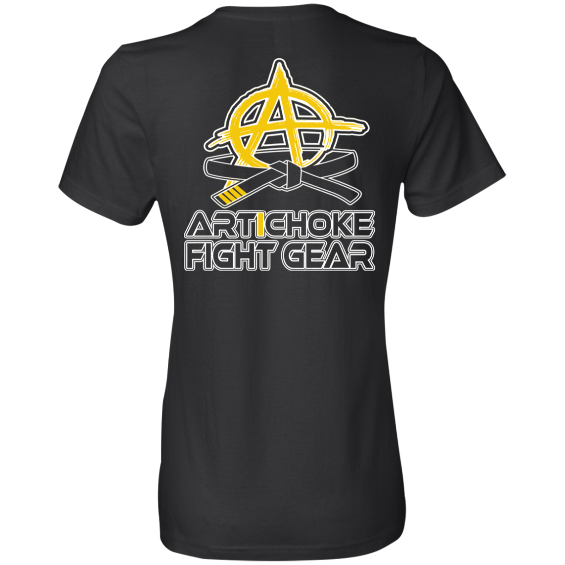 Artichoke Fight Gear Custom Design #8. USE ARMBARS. US Army Parody. Ladies' 100% combed ringspun cotton