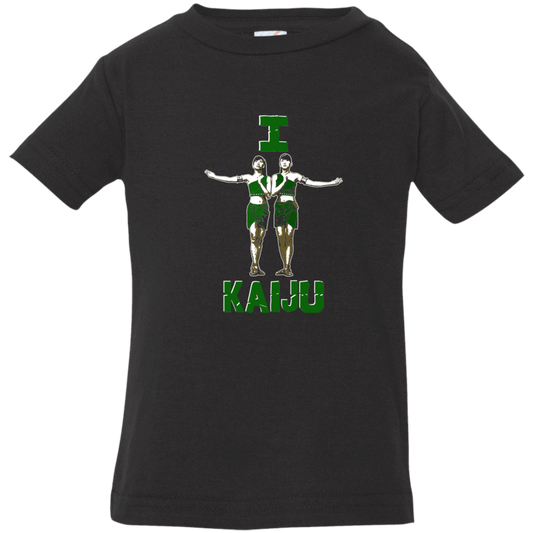 ArtichokeUSA Custom Design. I Heart Kaiju. Fan Art. Infant Jersey T-Shirt
