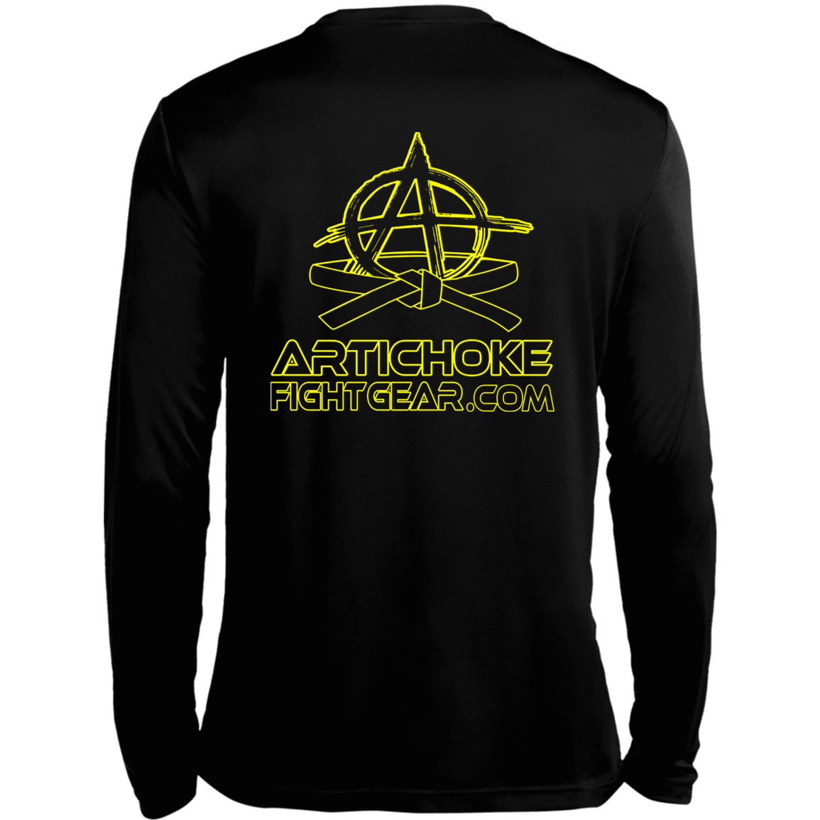 Artichoke Fight Gear Custom Design #9. EAT. SLEEP. JIU JITSU. REPEAT. Moisture-Wicking Long Sleeve