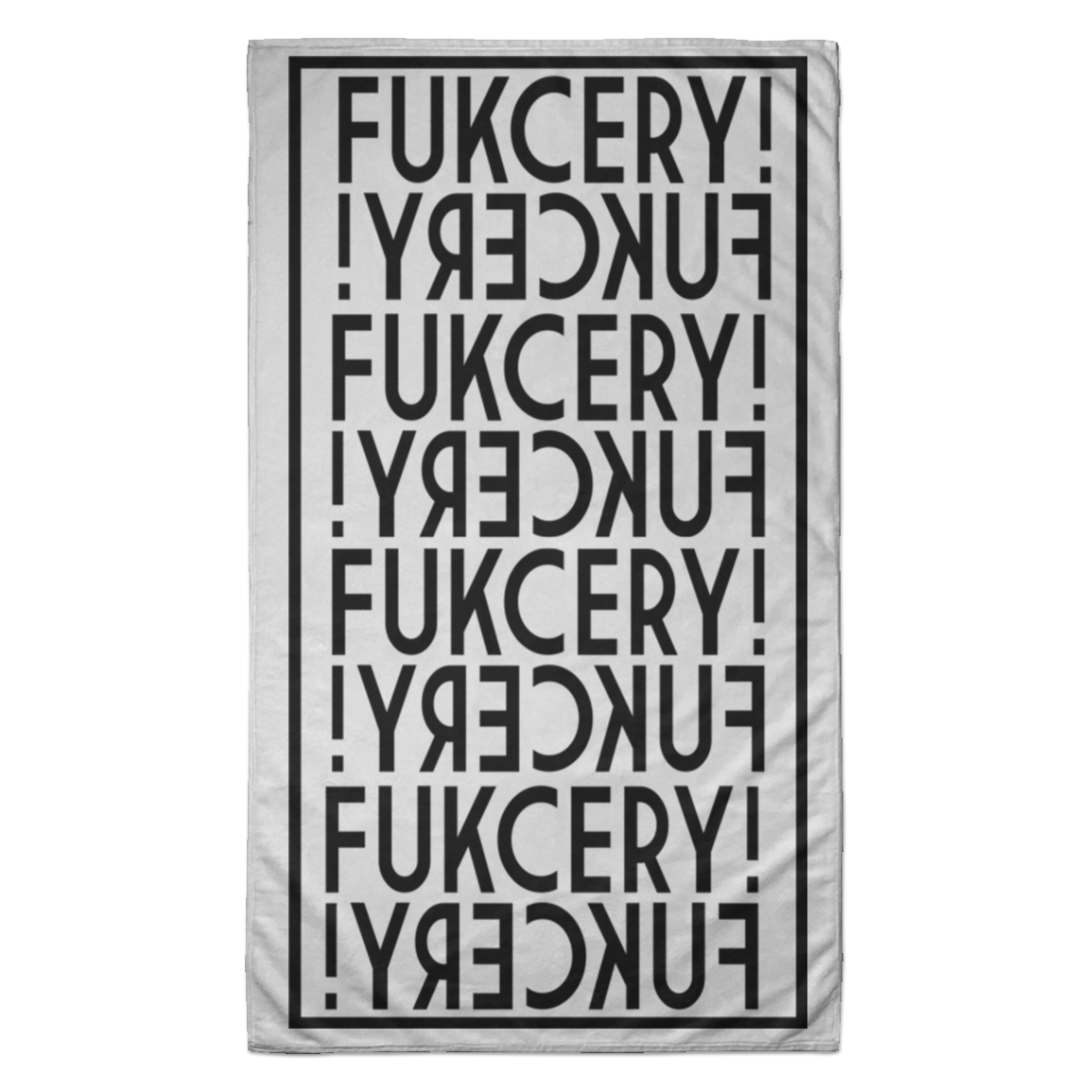 ArtichokeUSA Custom Design. FUKCERY. The New Bullshit. Towel - 35x60