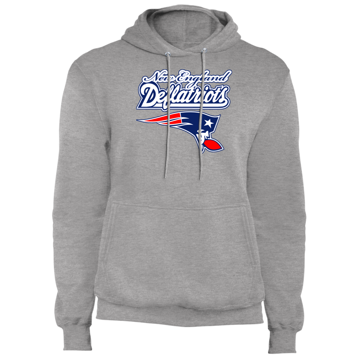 ArtichokeUSA Custom Design. New England Deflatriots. New England Patriots Parody. Fleece Pullover Hoodie