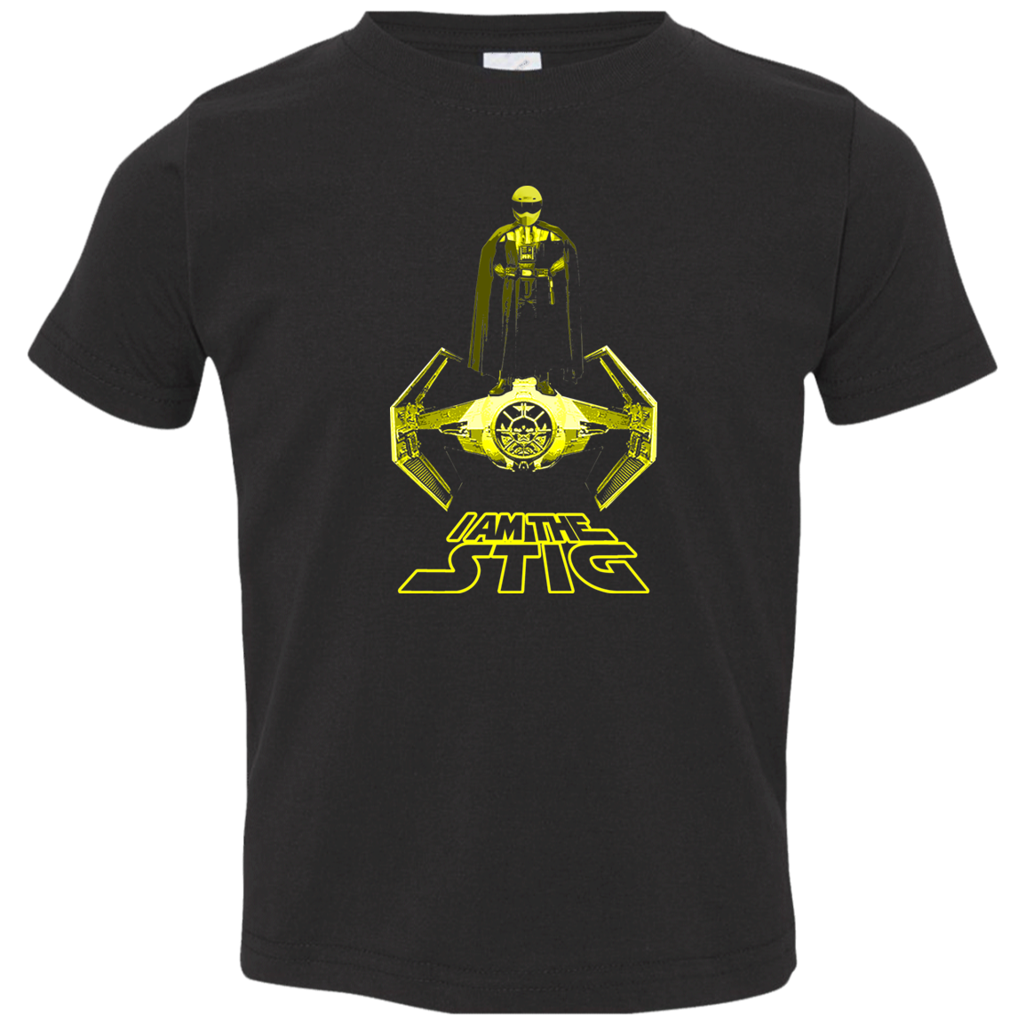 ArtichokeUSA Custom Design. I am the Stig. Vader/ The Stig Fan Art. Toddler Jersey T-Shirt