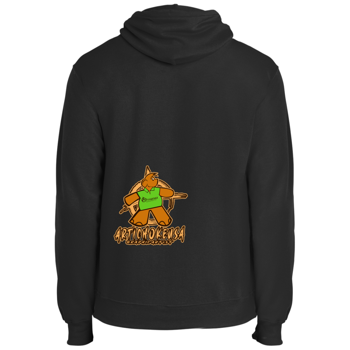 ArtichokeUSA Character and Font Design. Let’s Create Your Own Design Today. Winnie. Fleece Pullover Hoodie