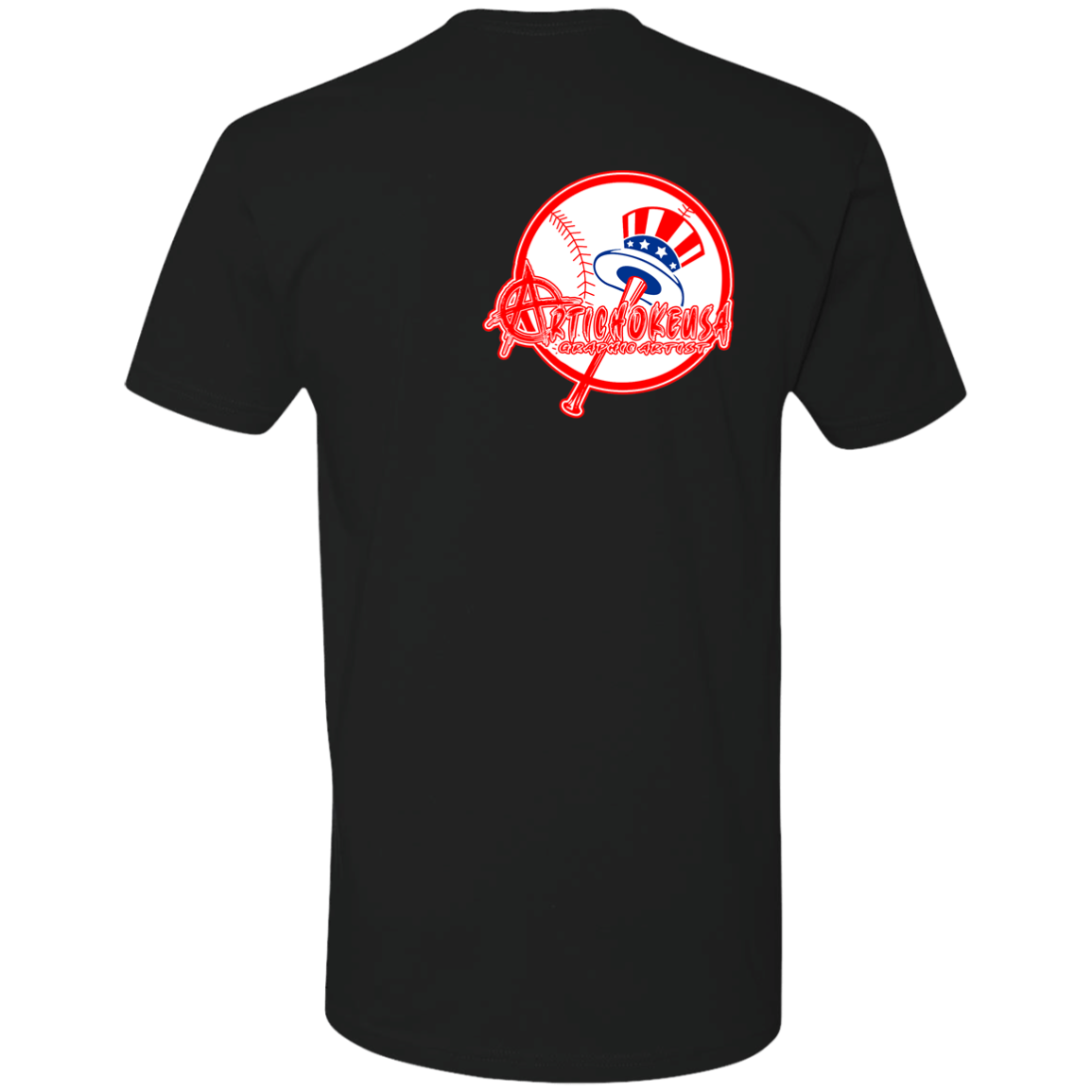 ArtichokeUSA Character and Font Design. Let’s Create Your Own Design Today. Brooklyn. Men's Premium Short Sleeve T-Shirt