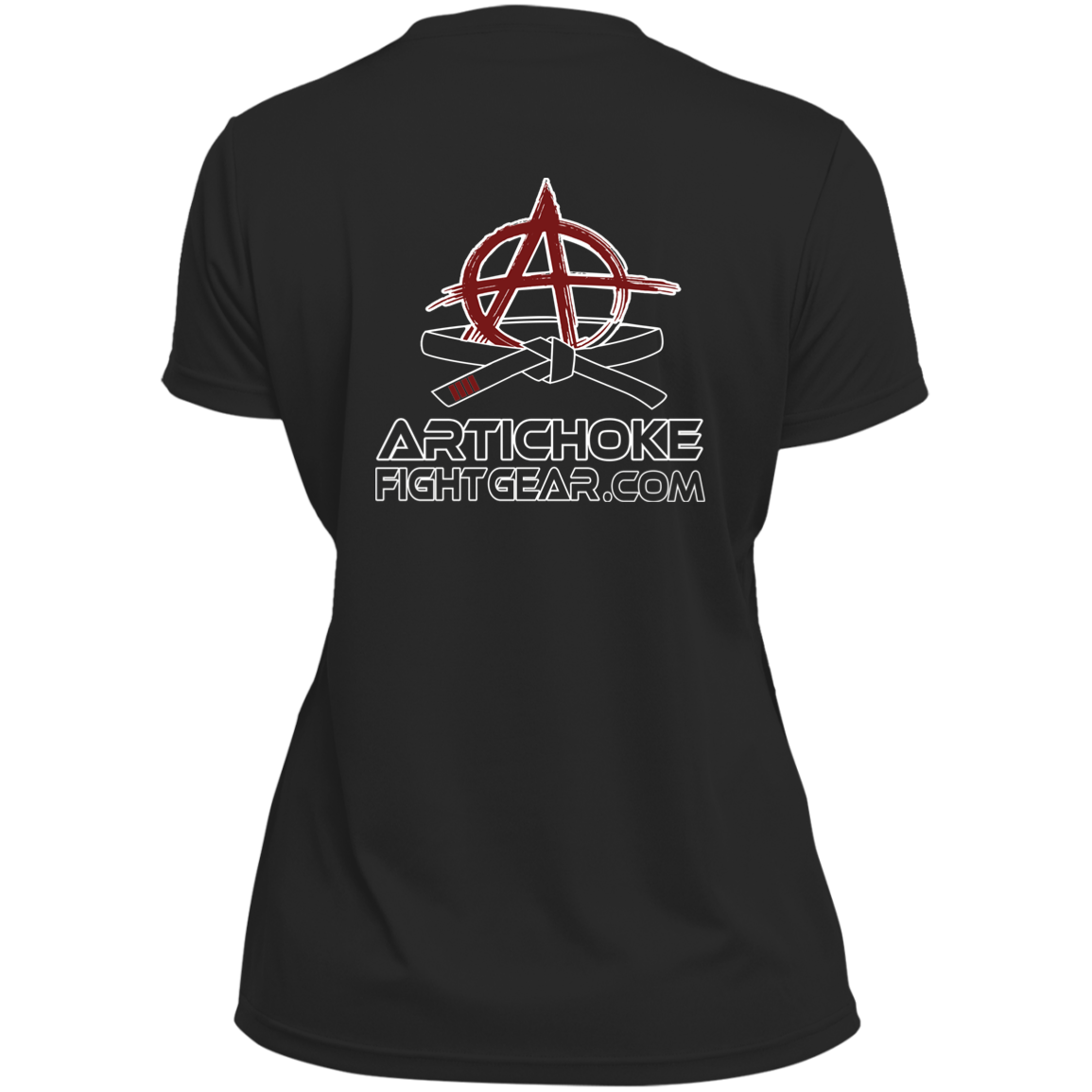 Artichoke Fight Gear Custom Design #21. FATLAITY! Ladies’ Moisture-Wicking V-Neck Tee