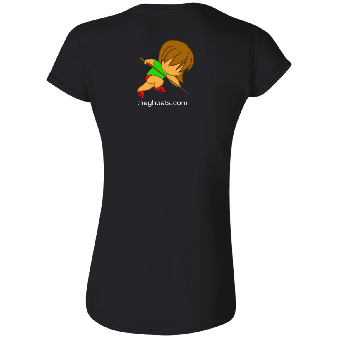 The GHOATS Custom Design. #30 Estafadora. (Spanish translation for Female Hustler). Ultra Soft Style Ladies' T-Shirt