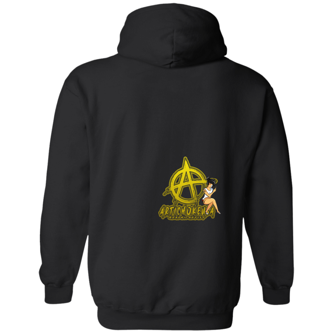 ArtichokeUSA Character and Font Design. Let’s Create Your Own Design Today. Betty. Basic Pullover Hoodie