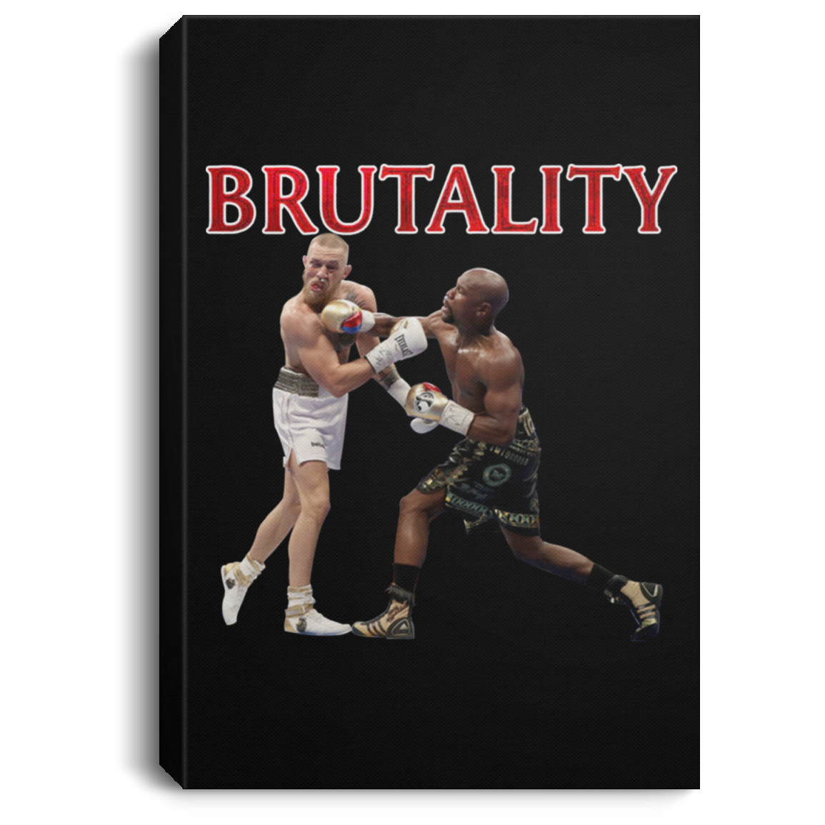Artichoke Fight Gear Custom Design #10. Brutality. Mortal Kombat Parody. MMA. Portrait Canvas .75in Frame