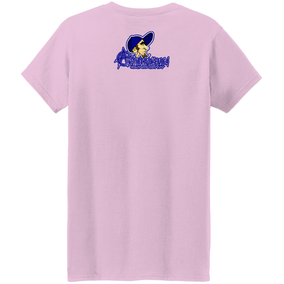 ZZ#20 ArtichokeUSA Characters and Fonts. "Clem" Let’s Create Your Own Design Today. Ladies' 5.3 oz. T-Shirt