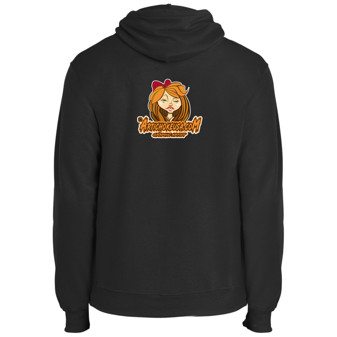 ZZ#21 Characters and Fonts. Aubrey. A show case of my characters and font styles. Fleece Pullover Hoodie