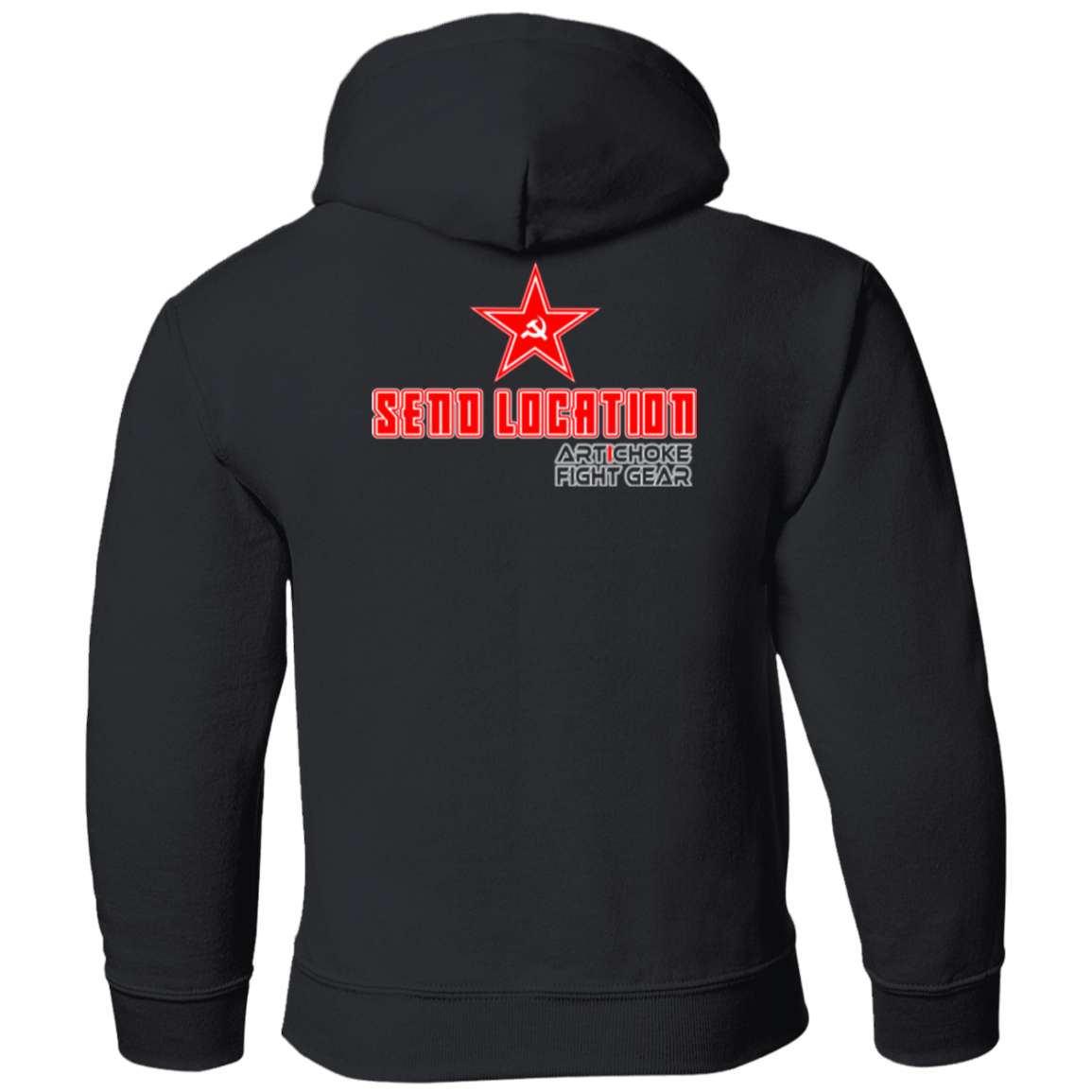 Artichoke Fight Gear Custom Design #18. Send Location. Khabib Nurmagomedov. Fan Art. Youth Hoodie