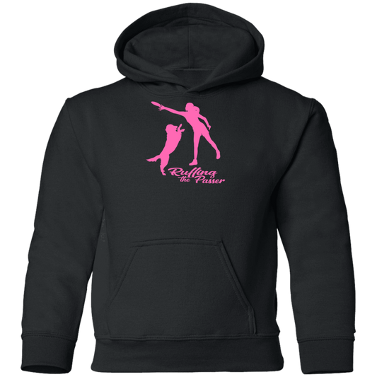 ArtichokeUSA Custom Design. Ruffing the Passer. Labrador Edition. Female Version. Youth Pullover Hoodie