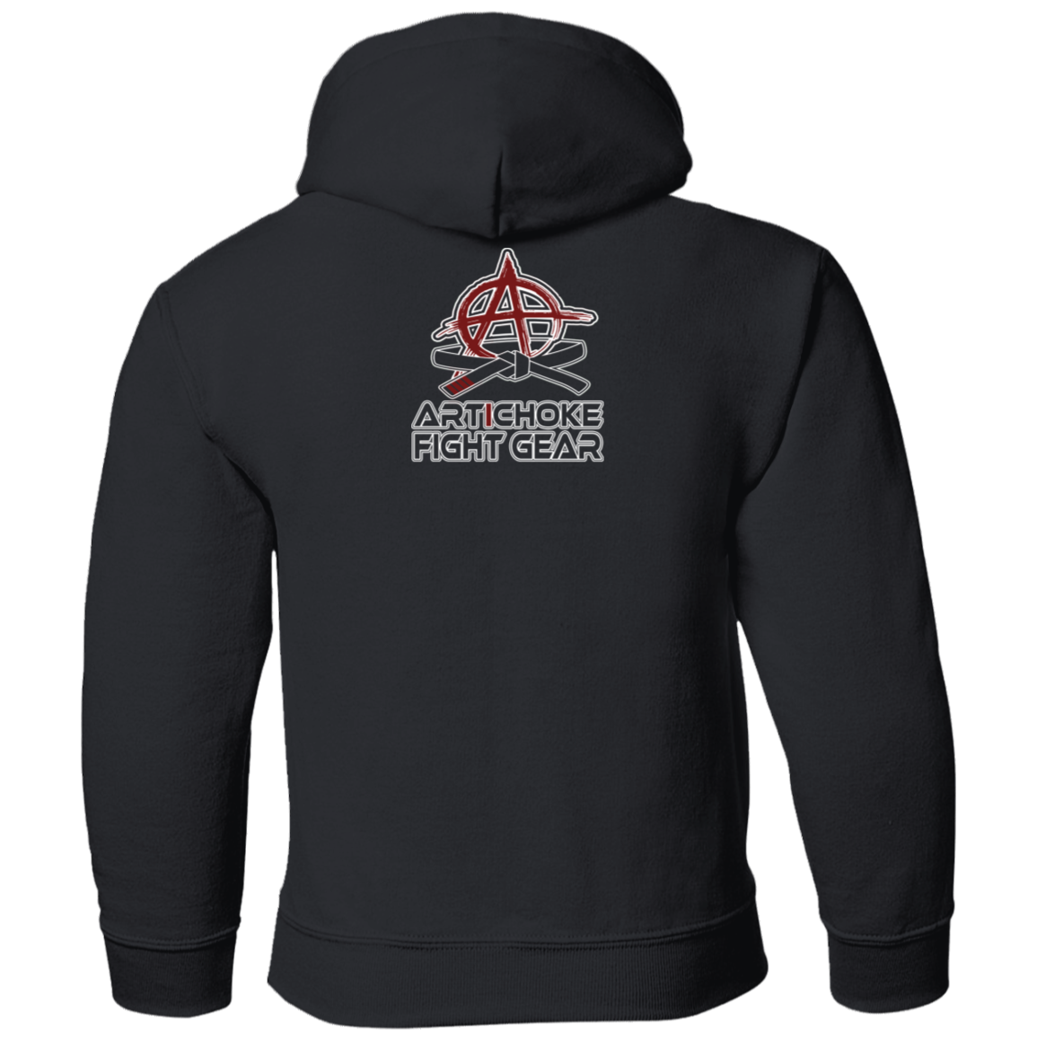 Artichoke Fight Gear Custom Design #11. Fatality. Mortal Kombat Parody. MMA. Youth Hoodie