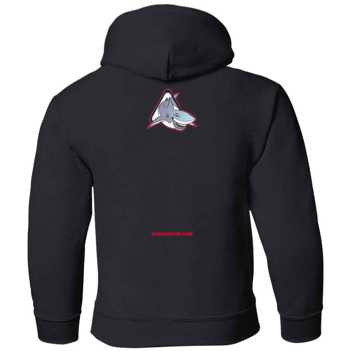 The GHOATS Custom Design. #25 Big Game Take Little Game. Youth Pullover Hoodie