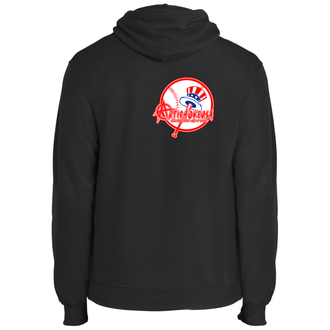 ArtichokeUSA Character and Font Design. Let’s Create Your Own Design Today. Brooklyn. Fleece Pullover Hoodie
