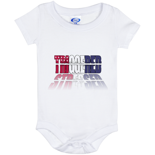 ArtichokeUSA Custom Design. TRIGGERED. STRESSED. Stop the Killing. Baby Onesie 6 Month