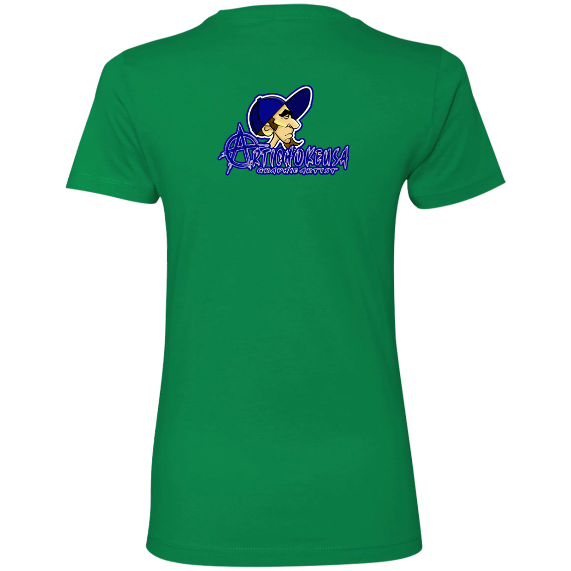 ZZ#20 ArtichokeUSA Characters and Fonts. "Clem" Let’s Create Your Own Design Today. Ladies' Boyfriend T-Shirt