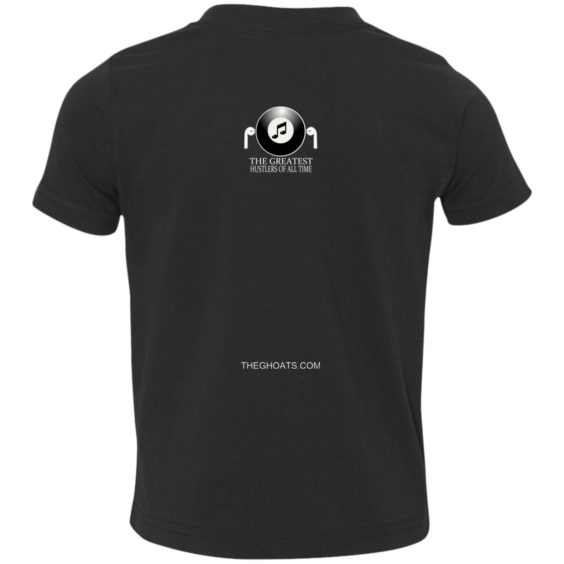 The GHOATS Custom Design. #19 Pool & Music. Toddler Jersey T-Shirt