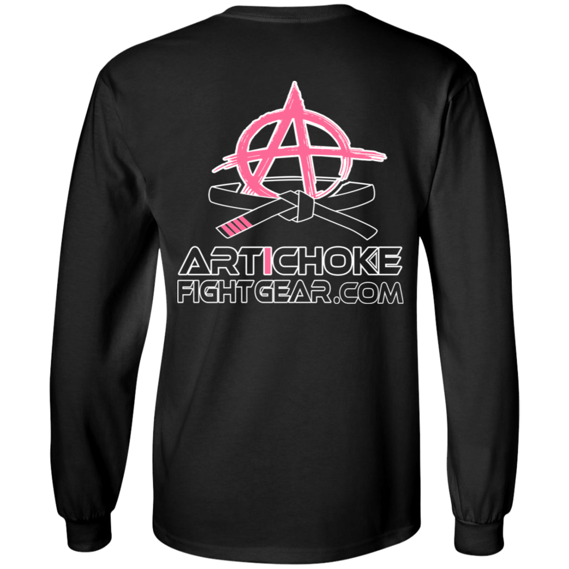 Artichoke Fight Gear Custom Design #11. Hello Fighter. 100% Cotton Long Sleeve