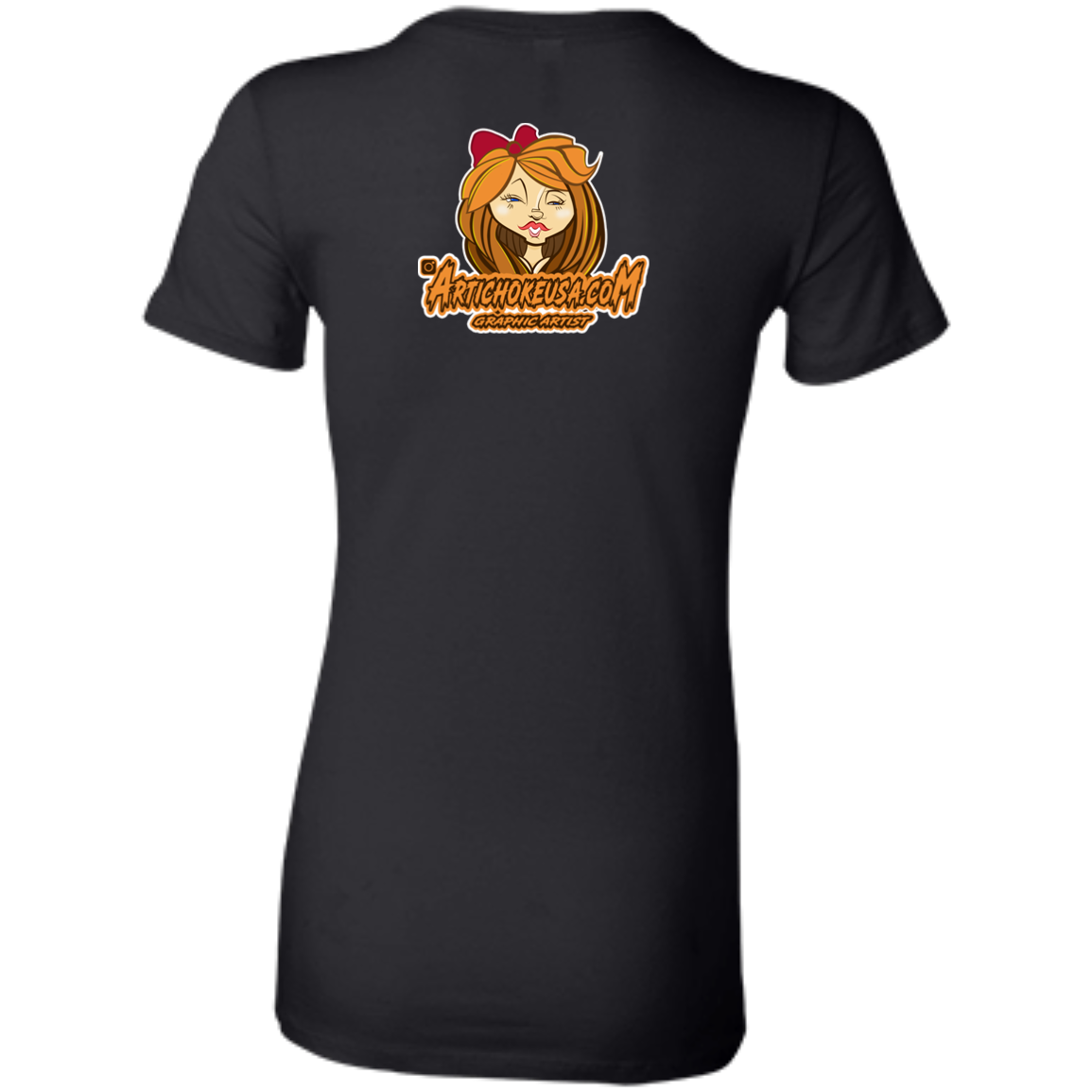 ZZ#21 Characters and Fonts. Aubrey. A show case of my characters and font styles. Ladies' Favorite T-Shirt