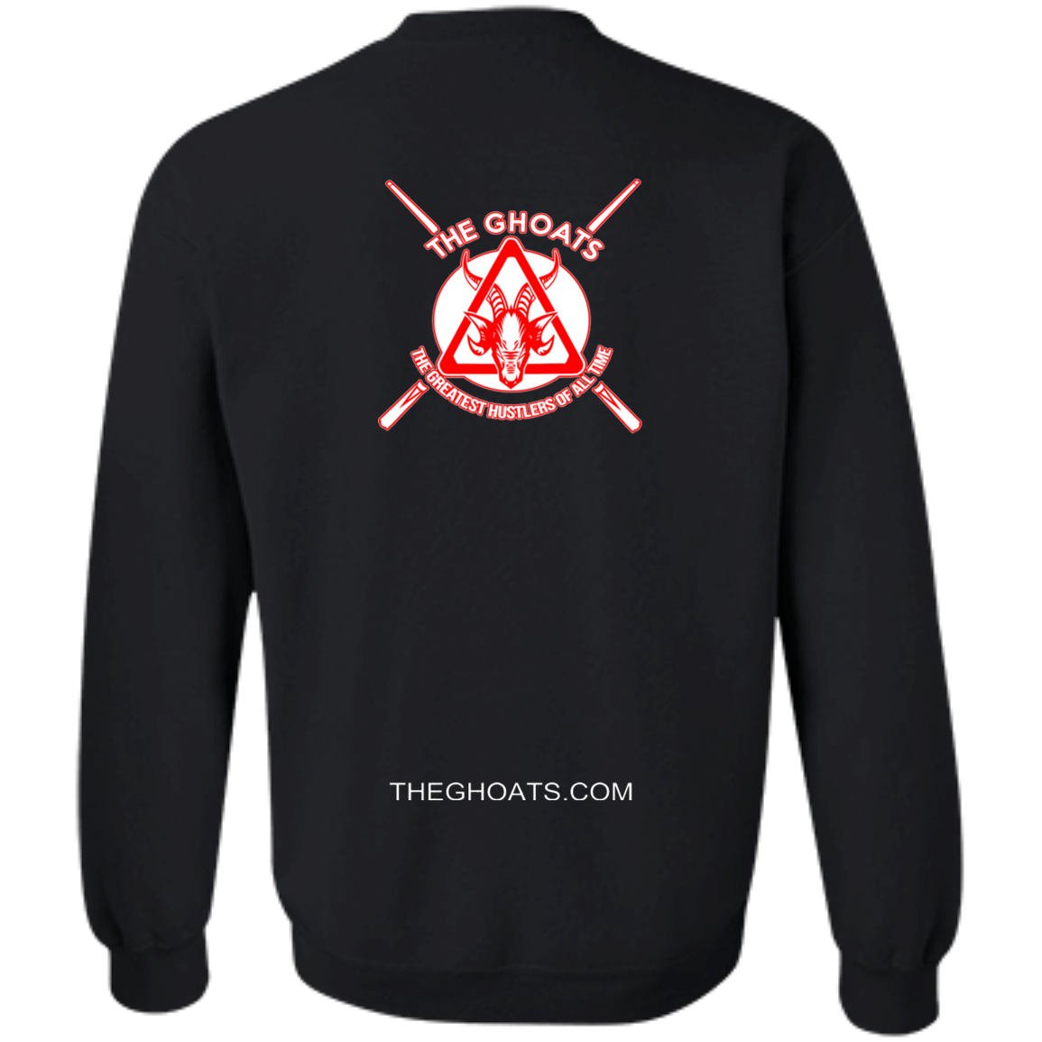 The GHOATS Custom Design. #35 SNOOKER. Crewneck Pullover Sweatshirt