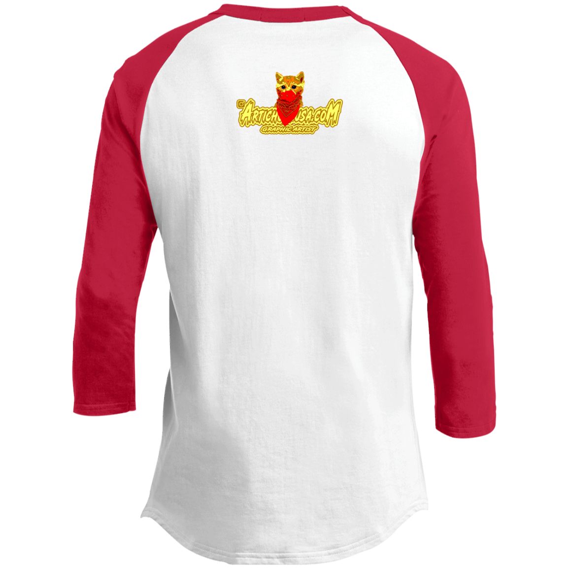ArtichokeUSA Custom Design. You've Got To Be Kitten Me?! 2020, Not What We Expected. 3/4 Raglan Sleeve Shirt