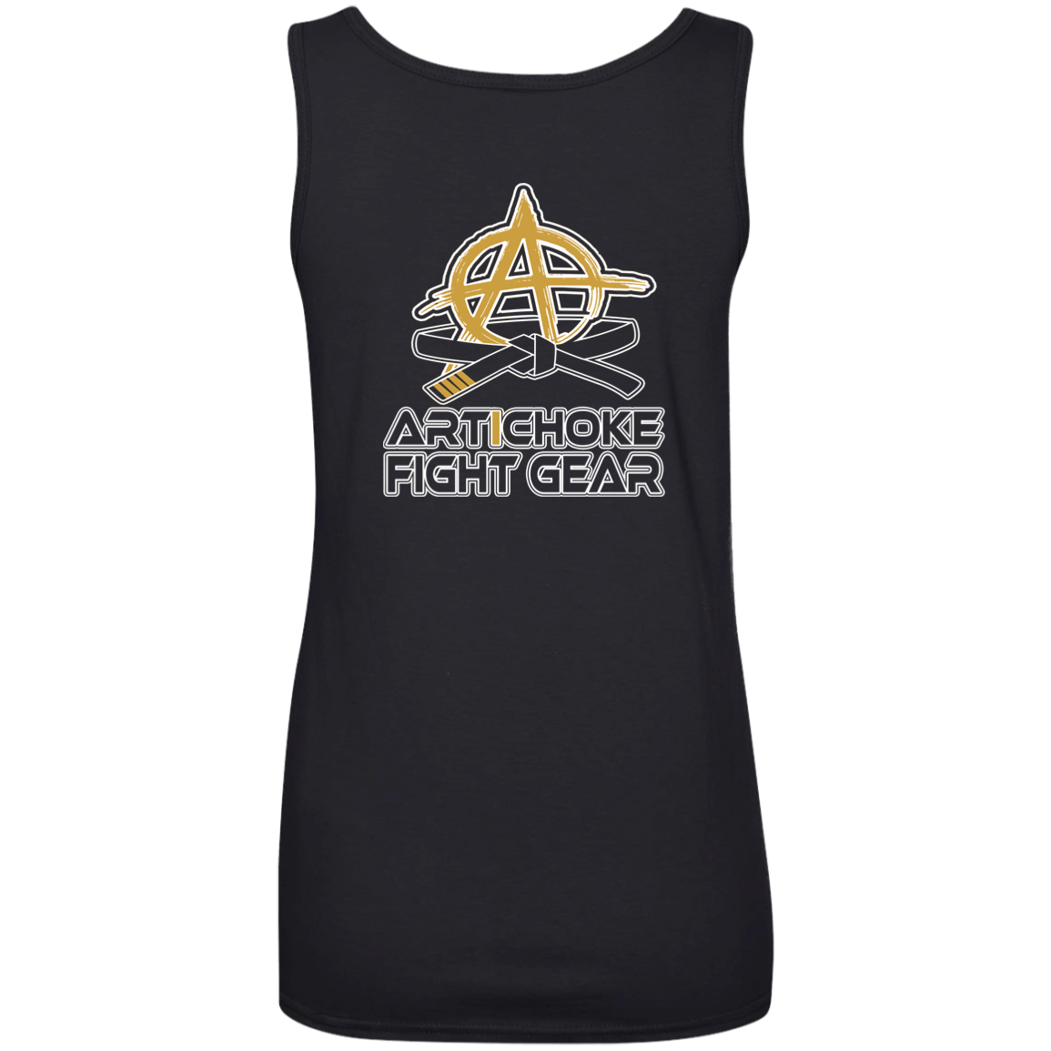 Artichoke Fight Gear Custom Design #15. UFC 909. Sho'Nuff vs Kreese. Co Main Event Bruce Lee Roy vs Danielson. MMA. UFC / The Last Dragon Movie Parody. Ladies' 100% Ringspun Cotton Tank Top