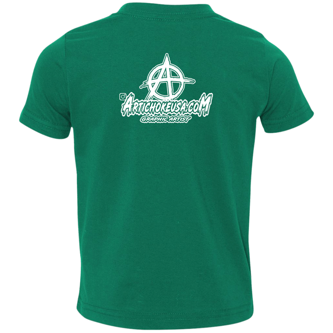 ArtichokeUSA Custom Design. Adobo. Adidas Parody. Toddler Jersey T-Shirt
