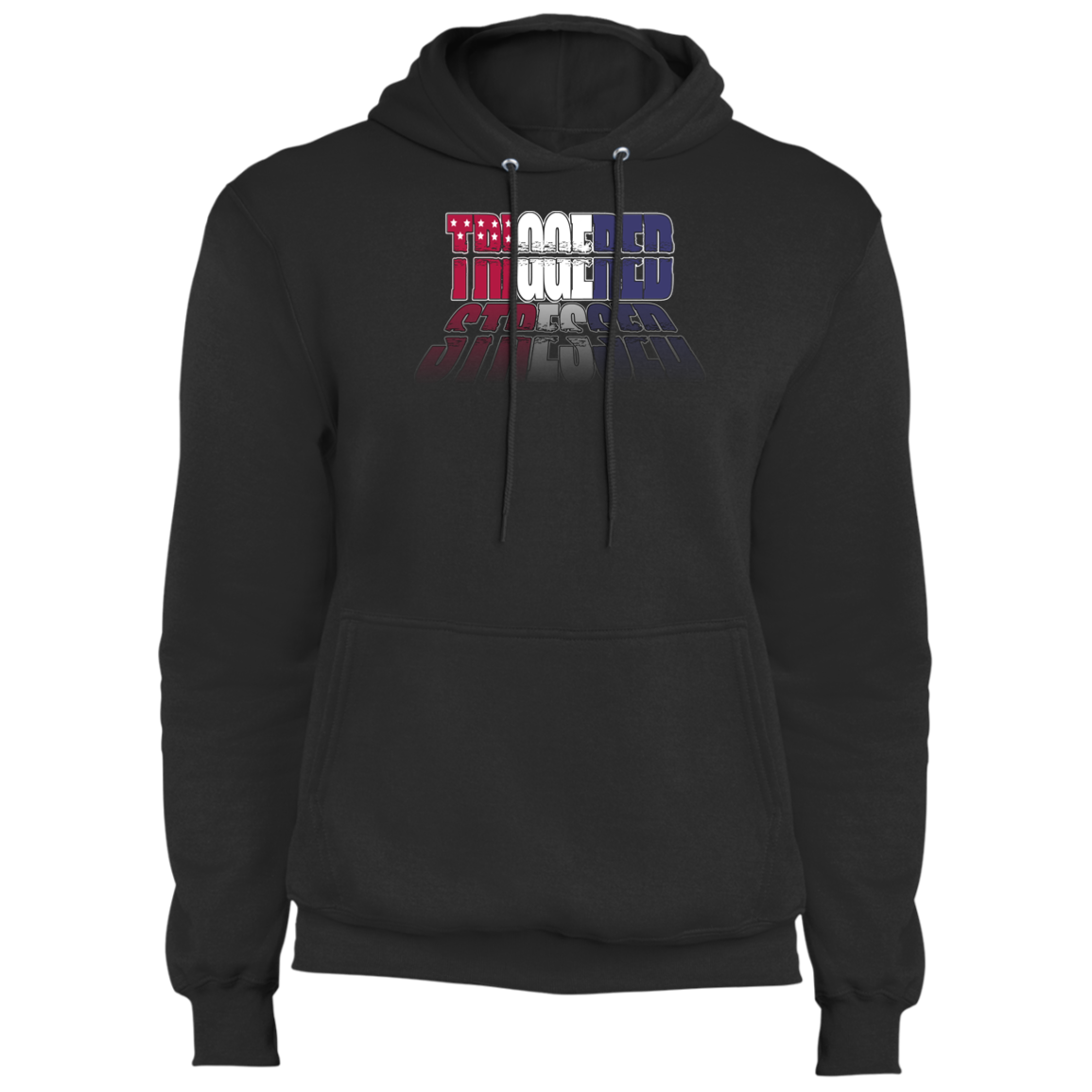 ArtichokeUSA Custom Design. TRIGGERED. STRESSED. Stop the Killing. Fleece Pullover Hoodie
