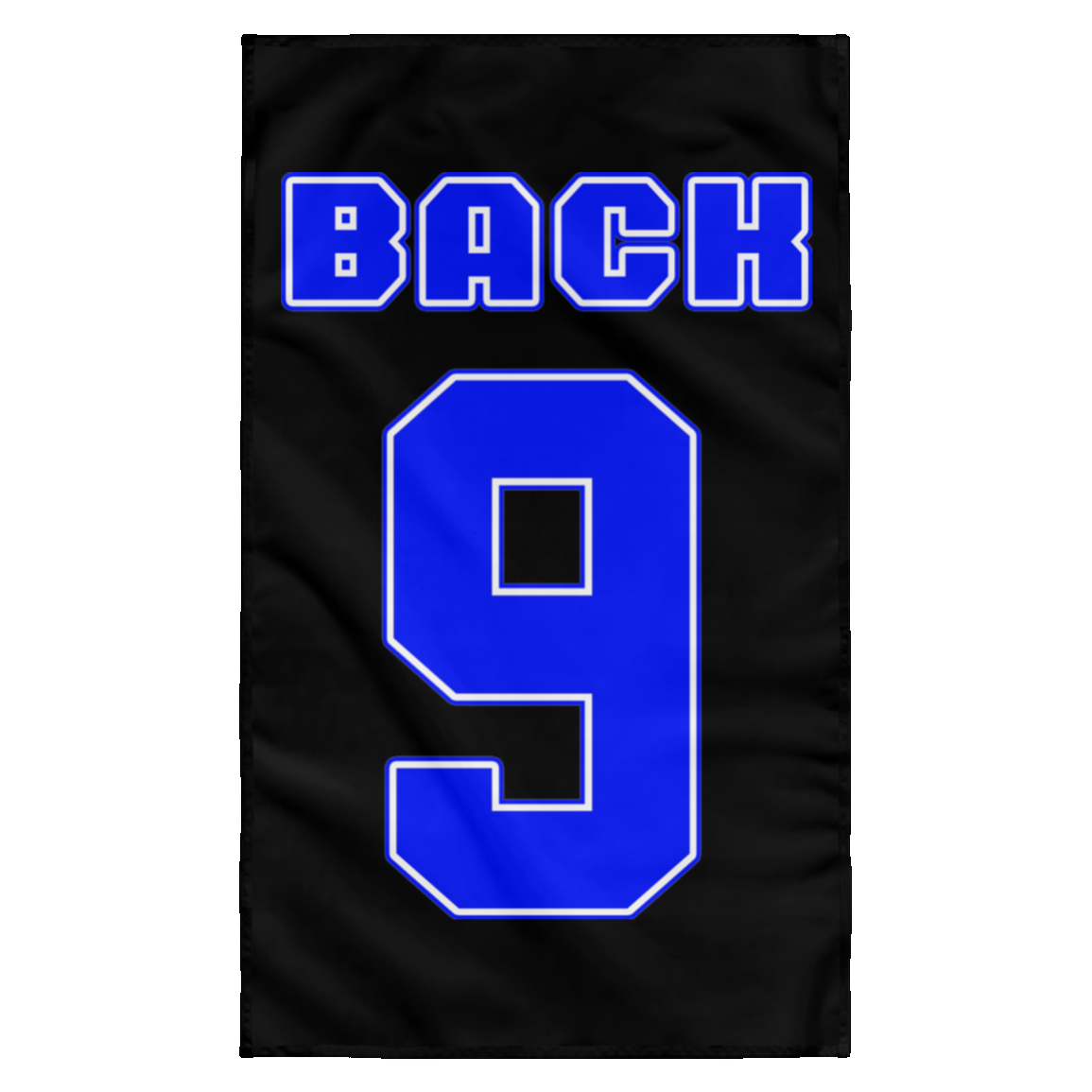 OPG Custom Design #17. Back 9. Wall Flag