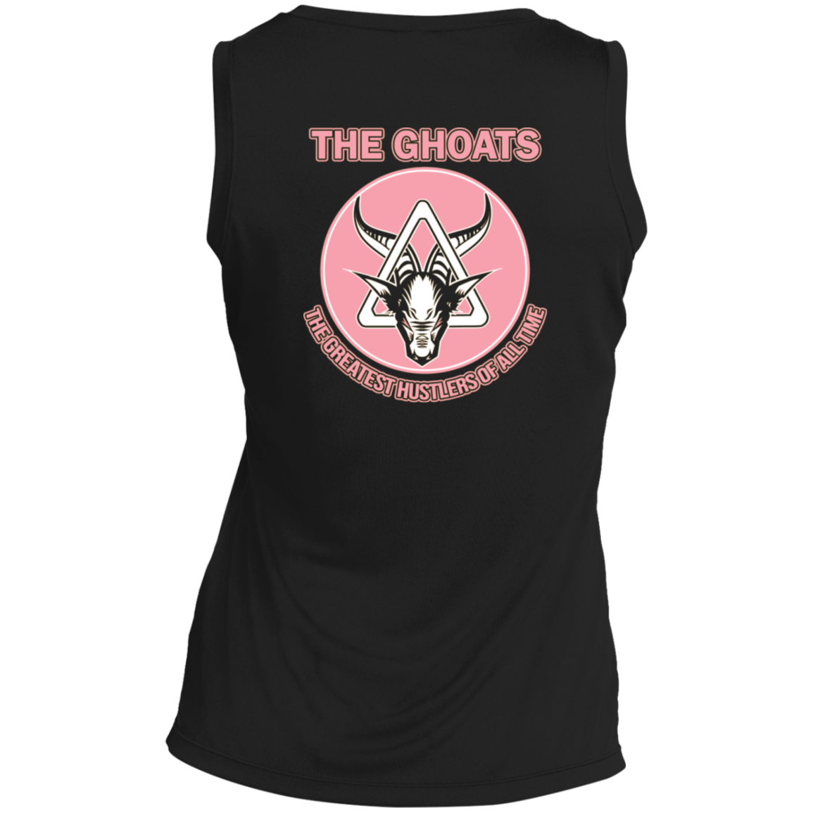 The GHOATS Custom Design #8. Eat Sleep Play 8 ball Play 9 ball Repeat. Ladies' 100% polyester interlock with PosiCharge technology