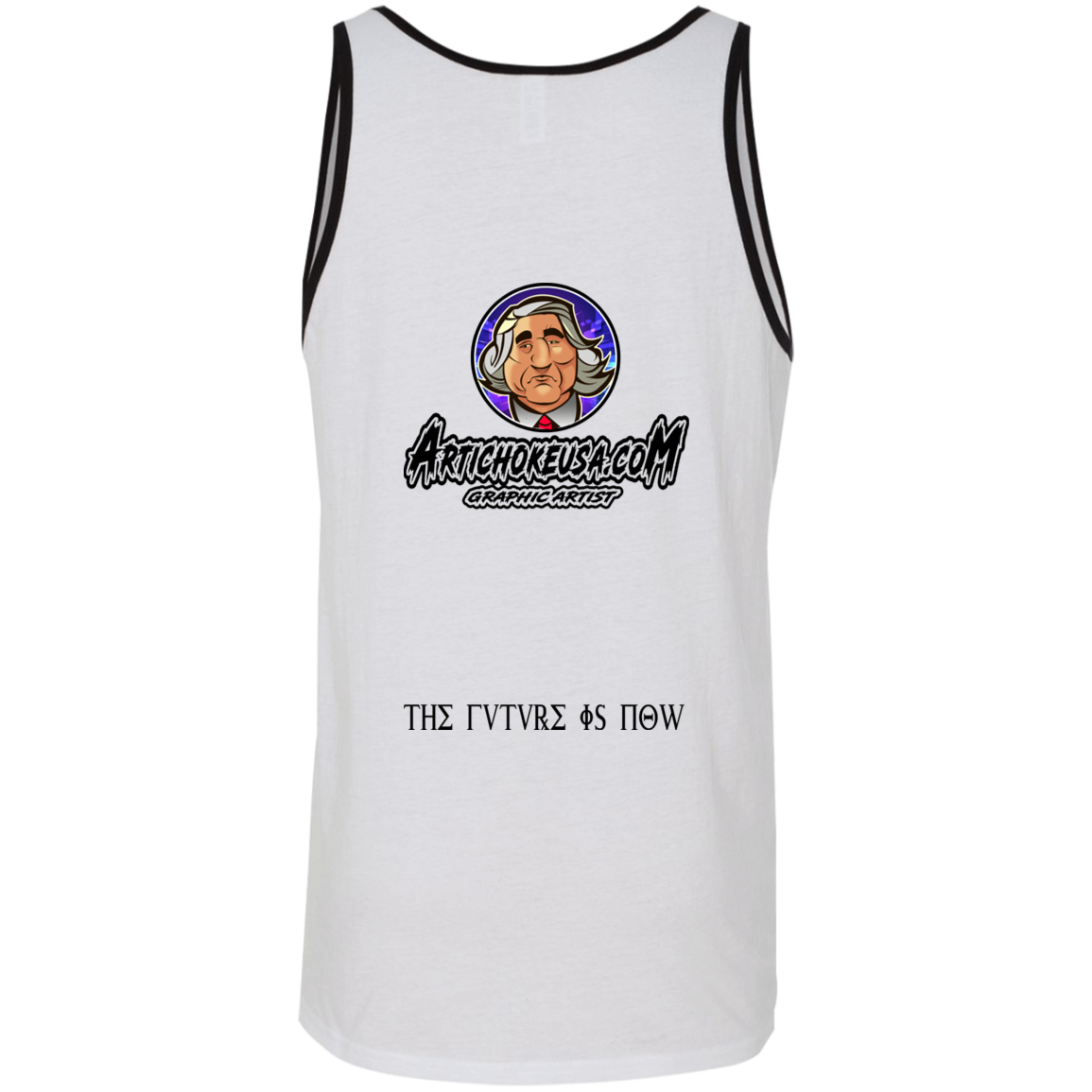 ArtichokeUSA Custom Design. Michio Kaku Fan Art. Unisex Tank