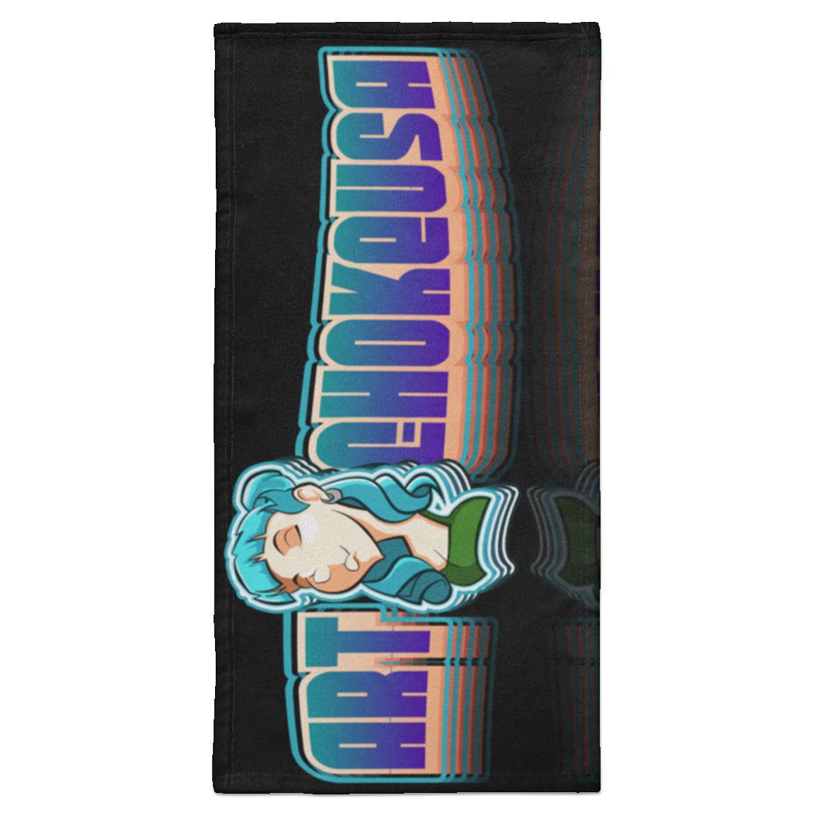ArtichokeUSA Characters and Fonts. "Shelly" Let’s Create Your Own Design Today. Towel - 15x30