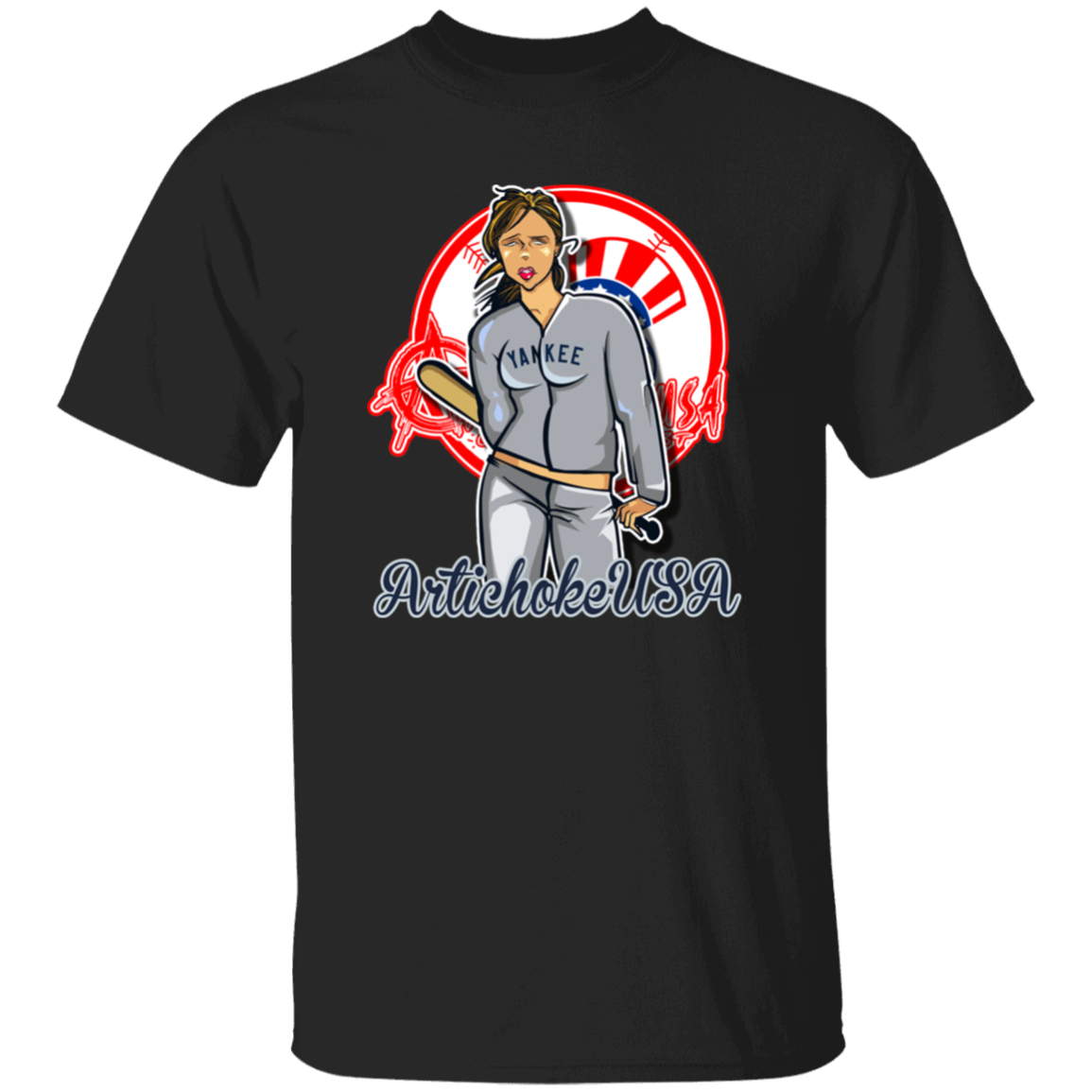 ArtichokeUSA Character and Font Design. Let’s Create Your Own Design Today. Brooklyn. Youth 5.3 oz 100% Cotton T-Shirt