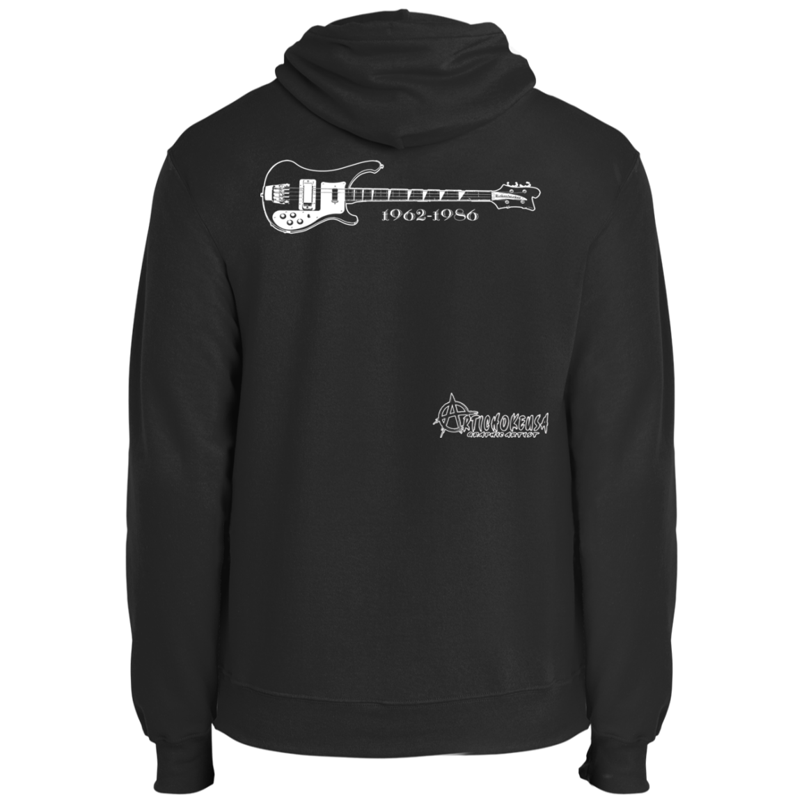 ArtichokeUSA Custom Design. Cliff Burton Tribute. Fleece Pullover Hoodie