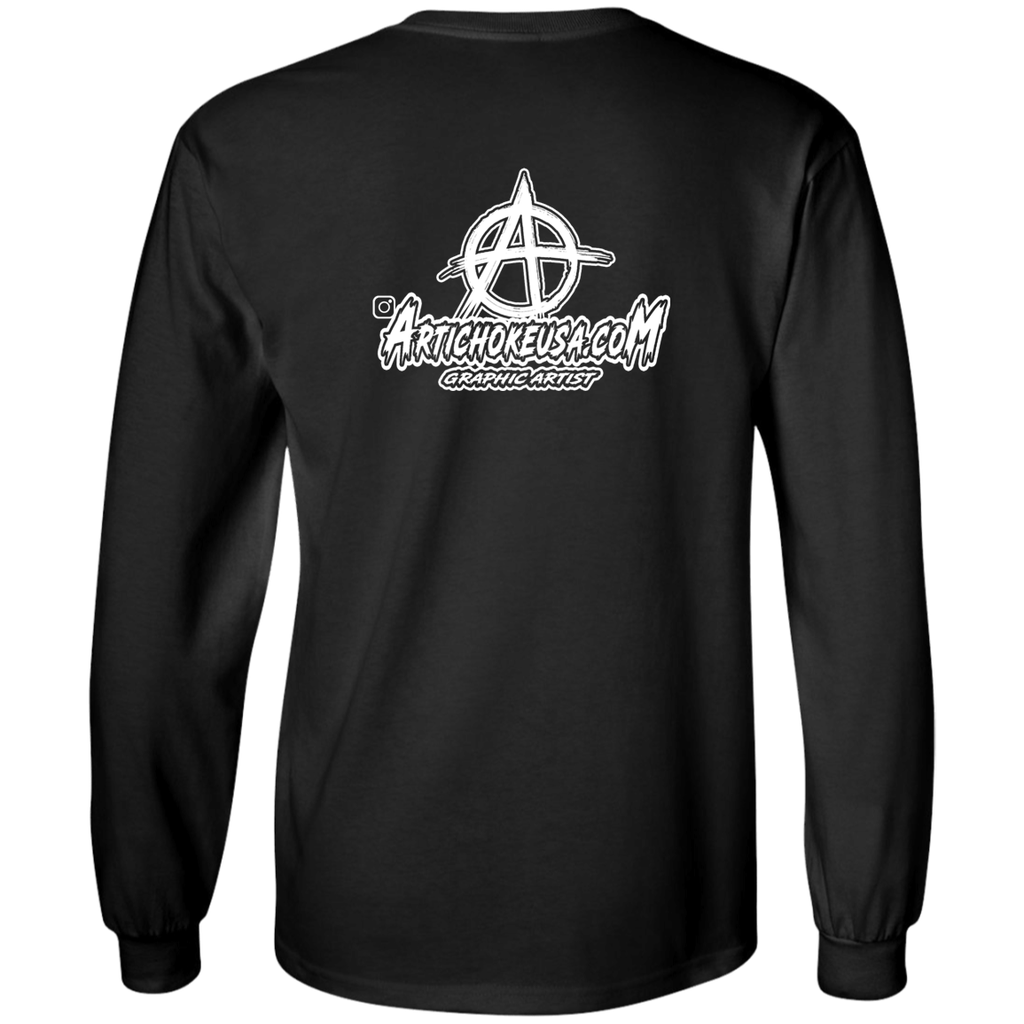 ArtichokeUSA Custom Design. Adobo. Adidas Parody. Youth LS T-Shirt