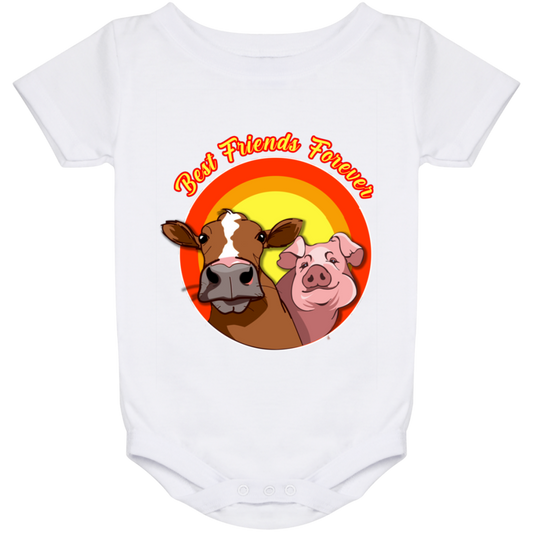 ArtichokeUSA Custom Design. Best Friends Forever. Bacon Cheese Burger. Baby Onesie 24 Month