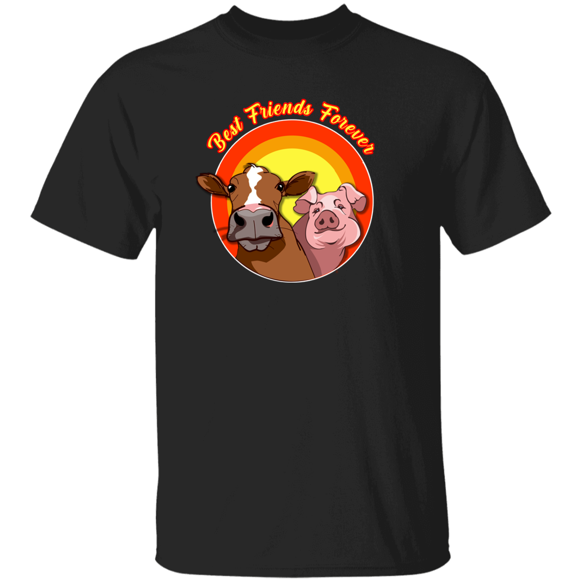ArtichokeUSA Custom Design. Best Friends Forever. Bacon Cheese Burger. 100% Cotton T-Shirt