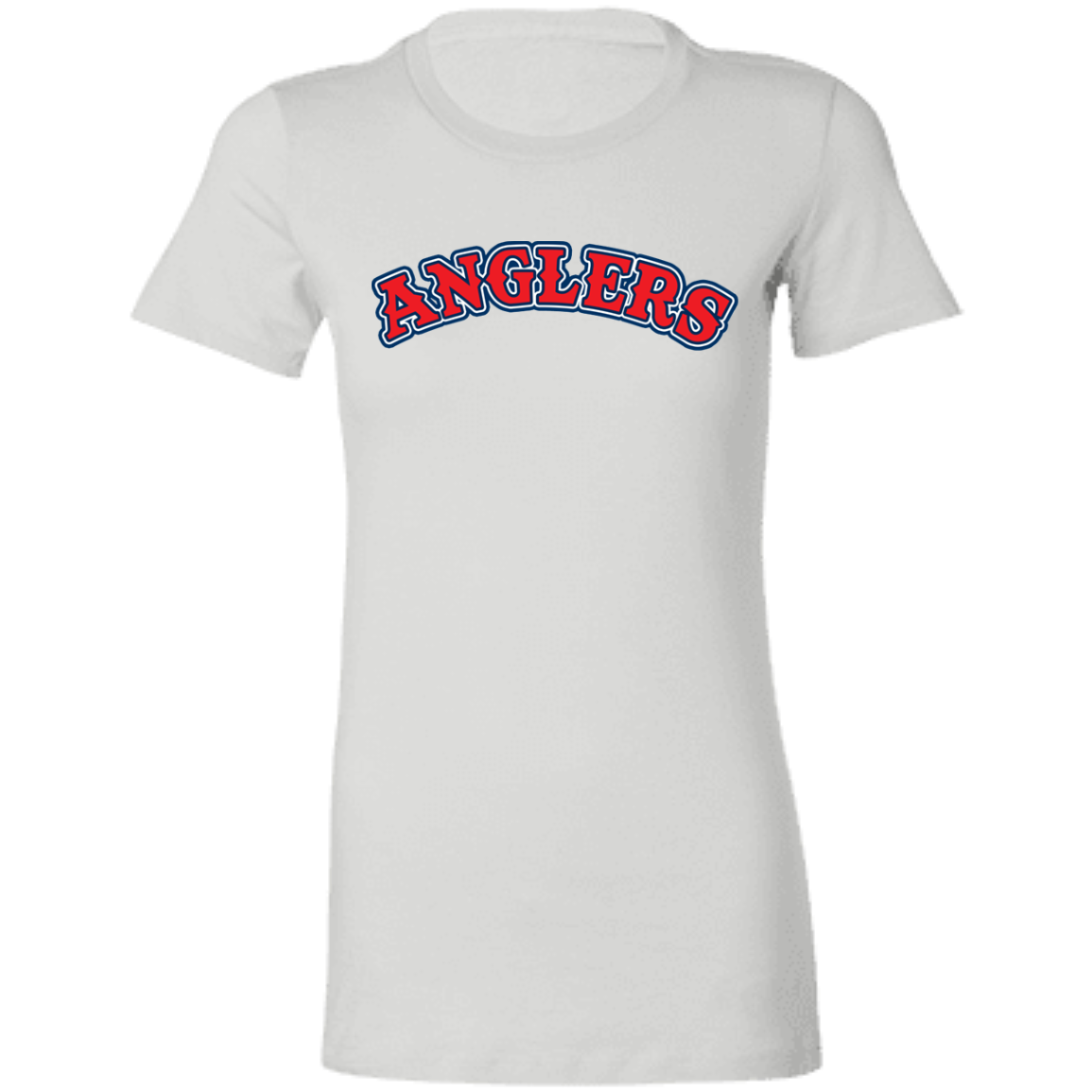 ArtichokeUSA Custom Design. Anglers. Southern California Sports Fishing. Los Angeles Angels Parody. Ladies' Favorite T-Shirt