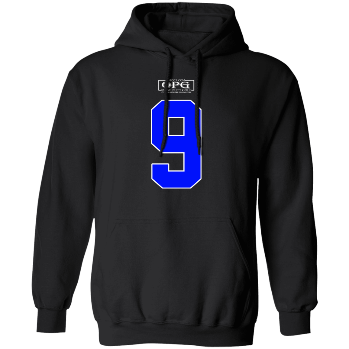 OPG Custom Design #17. Back 9. Basic Pullover Hoodie