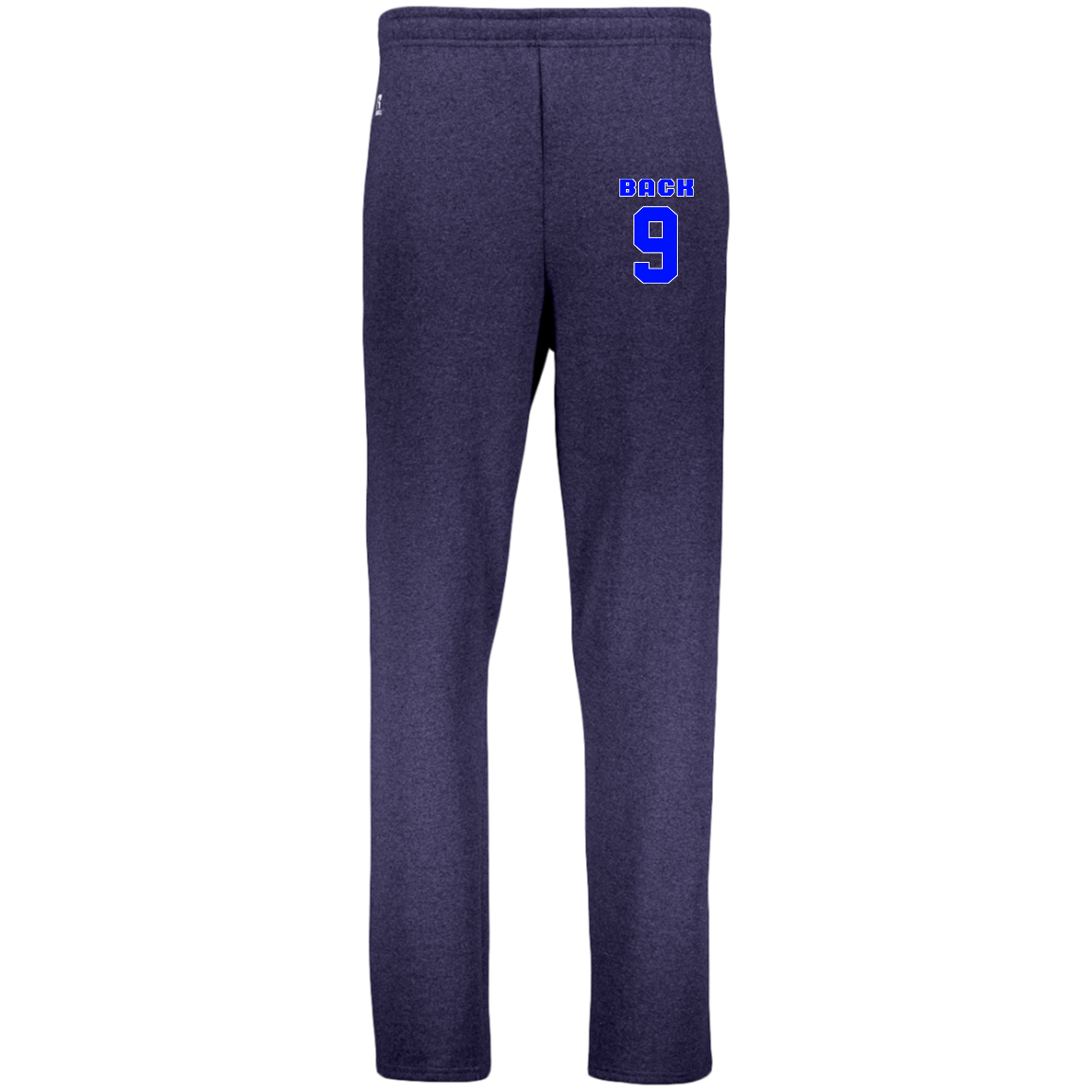 OPG Custom Design #17. Back 9. Dri-Power Open Bottom Pocket Sweatpants