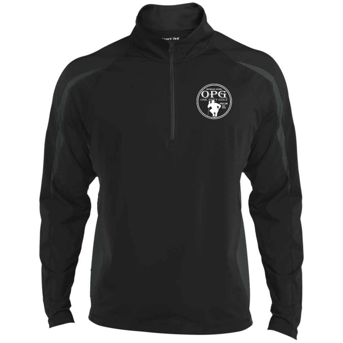 Sport Wicking Colorblock 1/2 Zip